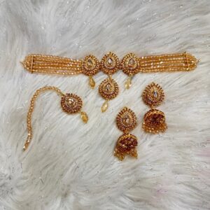 Golden Traditional Choker Set
